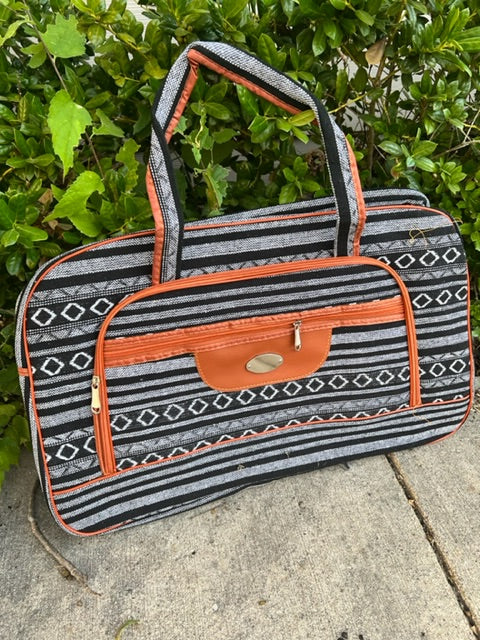 Black & White Carry-On Bag